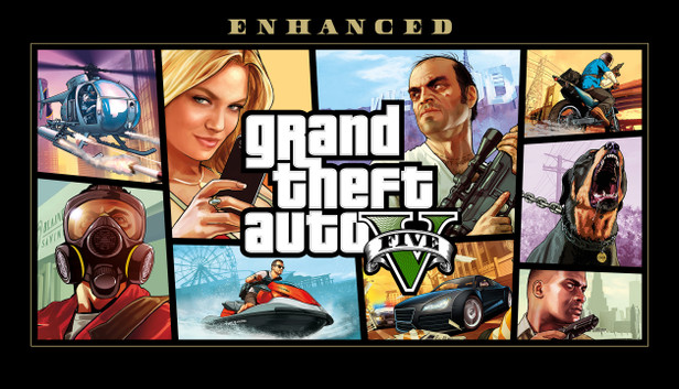 Grand Theft Auto V Enhanced - GTA 5-PC (Rockstar)